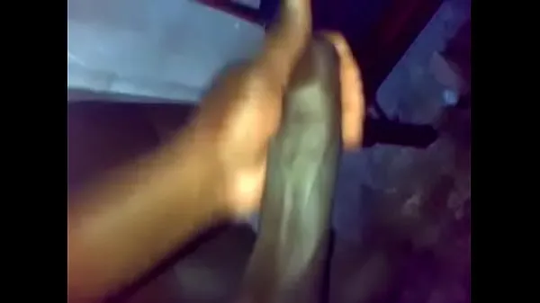 큰 Dominicano Masturbándose 따뜻한 튜브