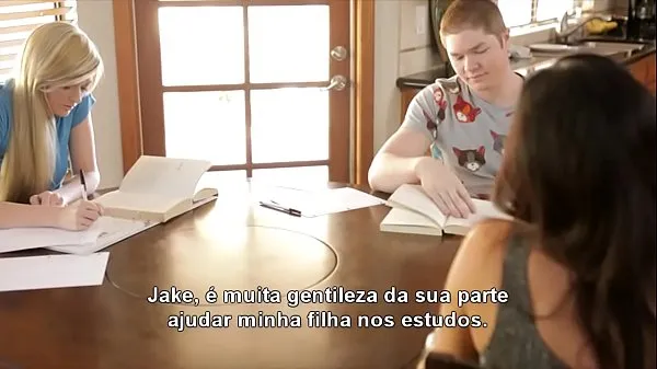 Veľká As Aventuras do Jake: Estudando na casa da amiga teplá trubica