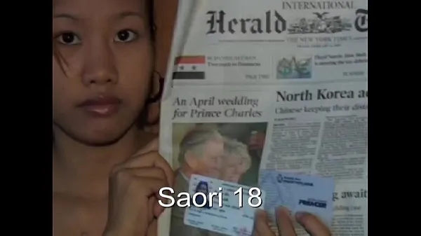 Velká thai saori 18 sucky sucky and gets sticky on her face teplá trubice