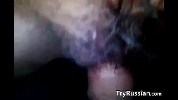 Close Up Of Russian Couple Having Sex Tabung hangat yang besar