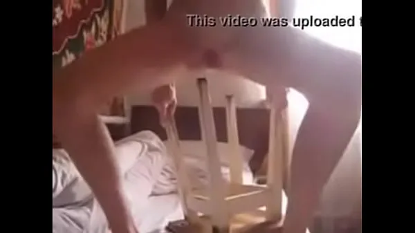 ใหญ่ fucking chair up pussy ท่ออุ่น