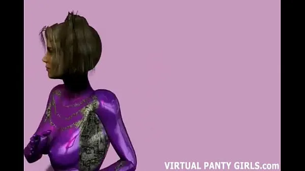 Veľká 3d anime stripper with big tits and pigtails teplá trubica