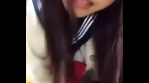 Stort Cosplay japanese girl masturbation varmt rør