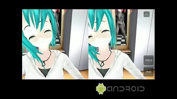 Grande MMD ANDROID GAME miki kiss VR tubo quente