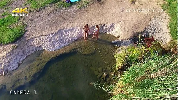 Ống ấm áp Naked girls - Voyeurs drone porn from Czech lớn