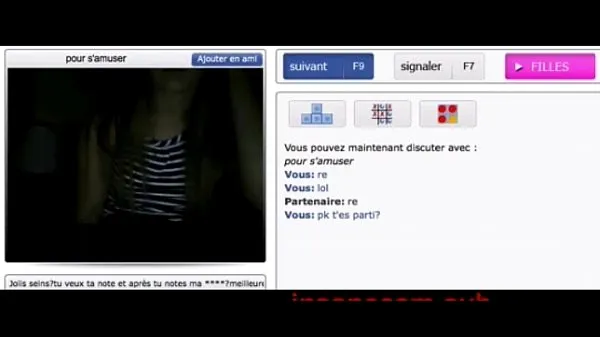 ใหญ่ French Teen Shows Her Boobs for a Rating on Cam Porn ท่ออุ่น