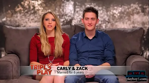 Stort Married couple looking for a threesome for the first time varmt rør