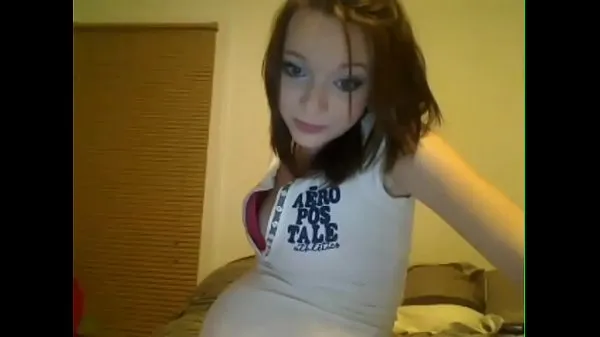 Velika pregnant webcam 19yo topla cev