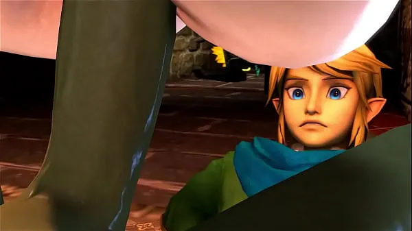 Velká Princess Zelda fucked by Ganondorf 3D teplá trubice