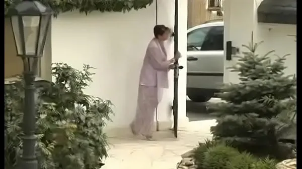 I Visit My step Mom in Her New House أنبوب دافئ كبير