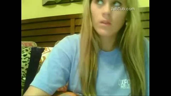 Veľká amateur girl play on webcam (4 teplá trubica