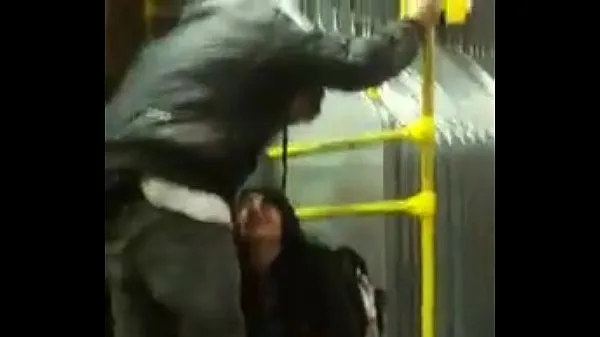Büyük Woman urinates in bogota's transmilenio bus sıcak Tüp