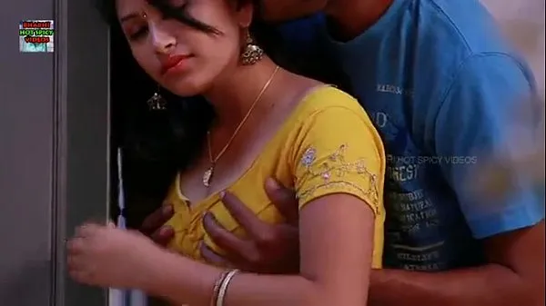 Stort Romantic Telugu couple varmt rør