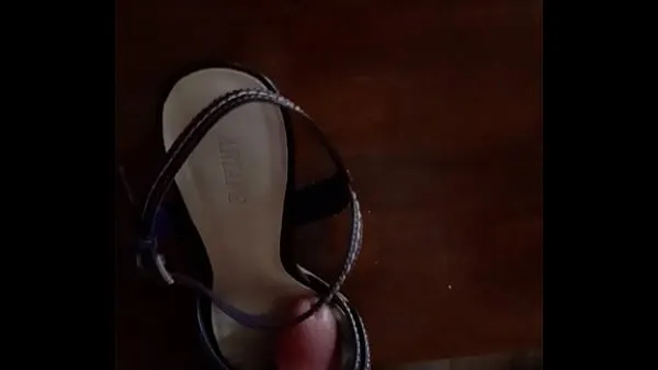Stort fucking my step mom's shoe varmt rør