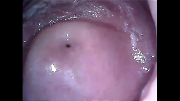 Ống ấm áp cam in mouth vagina and ass lớn