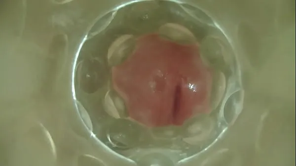 Gros À l'intérieur d'un sperme Fleshlight entièrement ensemencé tube chaud