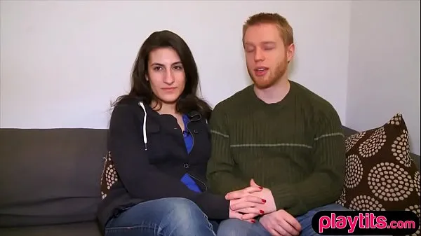 Velká Sympathetic everyday amateur couple tries swinger sex teplá trubice