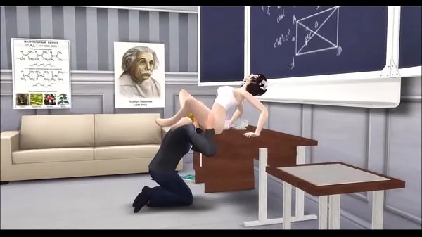 ใหญ่ Chemistry teacher fucked his nice pupil. Sims 4 Porn ท่ออุ่น