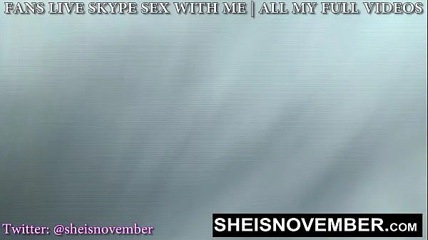 Stort I'm Cramming My Wet Pussy With A Giant Object While My Saggy Big Boobs Jiggle And Talking JOI, Petite Black Girl Sheisnovember Oil Covered Body Dripping, With Cute Brown Booty Cheeks And Young Shaved Pussy Lips exposed on Msnovember varmt rør