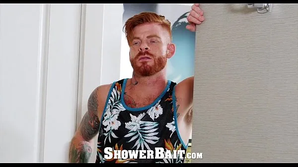 Stort ShowerBait - Bennett Anthony Fucks Brendan Phillips in the shower varmt rör