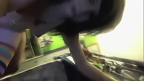 Velká Very Cute Teen Emo Girl Fucks on Webcam teplá trubice