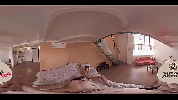 Veľká VR Porn Hot roommates enjoy their great sex teplá trubica