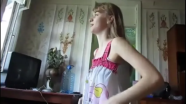 Veľká home video my girl Russia teplá trubica