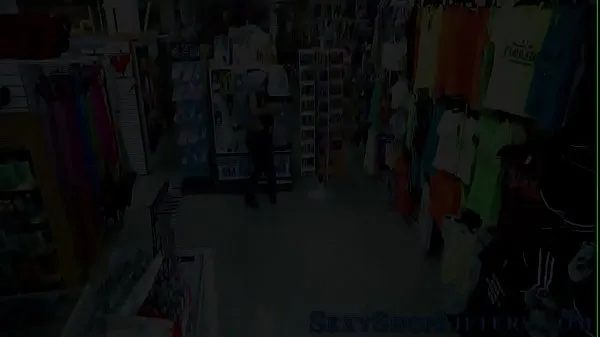 Velká Jizzed teen shoplifter teplá trubice