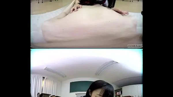 Stort ZENRA VR Japanese Noa Eikawa classroom teasing varmt rör