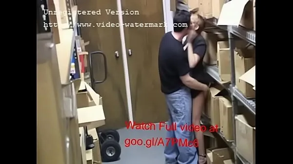 Stort Hot Cheating wife caught on camera at work-Watch more at varmt rør