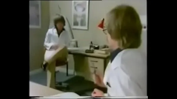 Veľká vintage doctor nurse threesome teplá trubica