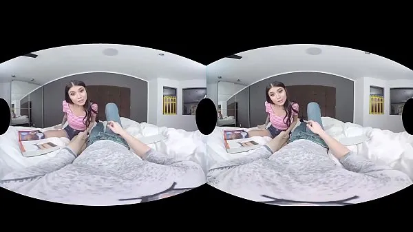 Stort Brenna Sparks orgasms during interesting intercourse in VR varmt rør