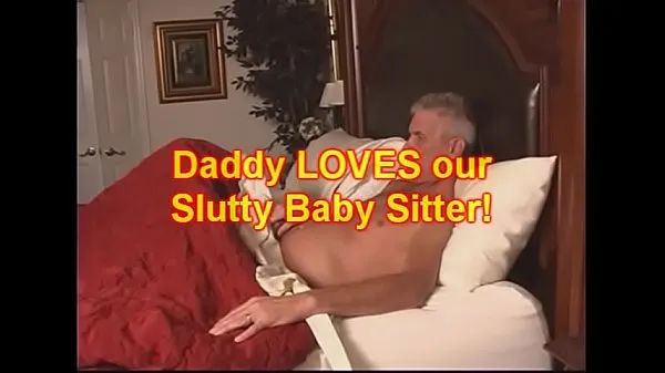 Nagy Daddy eats BabySitters CREAM PIE meleg cső