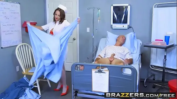 Grote Brazzers - Doctor Adventures - Lily Love and Sean Lawless - Perks Of Being A Nurse warme buis