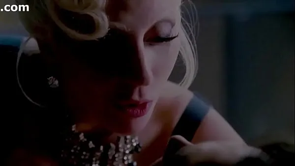 큰 Lady Gaga Blowjob Scene American Horror Story 따뜻한 튜브