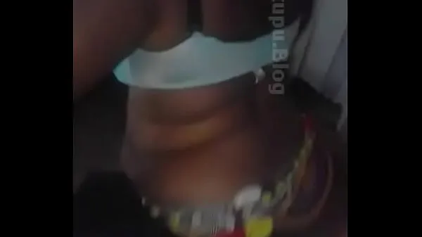 Stort twerking african lady varmt rør