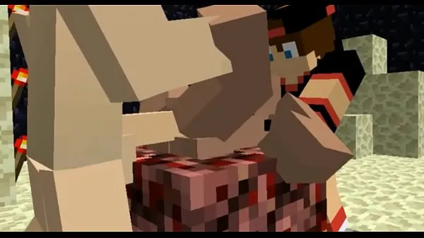 Suuri Minecraft Porno Group Sex Animated lämmin putki