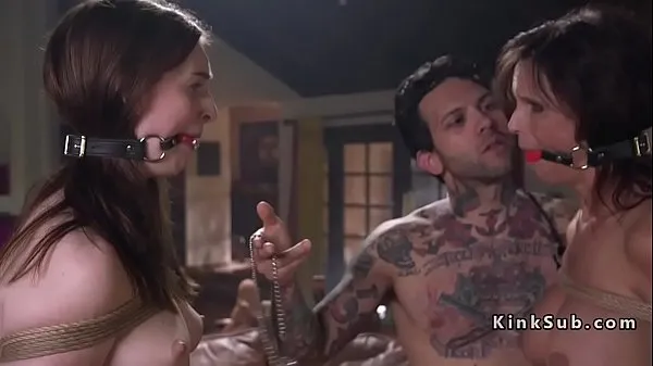 Stort Inked guy anal punishes and teen varmt rør