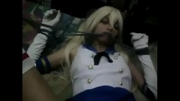 Grote Amateur Shimakaze Cosplay Sex warme buis