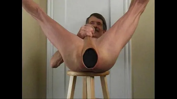 Big Horse Sized Anus Stretches Wide For a Giant Butt Plug warm Tube