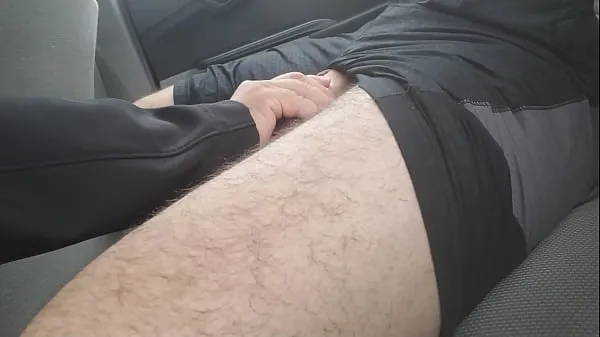 Grote Letting the Uber Driver Grab My Cock warme buis