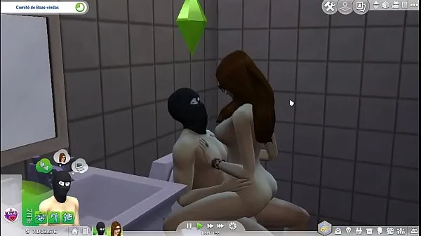 Nagy The Sims 4 - DuPorn - Mariana giving to the bad guy meleg cső