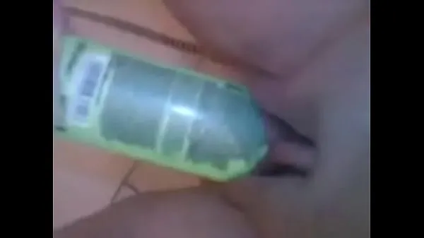 Big girl with deodorant in her pussy warm Tube