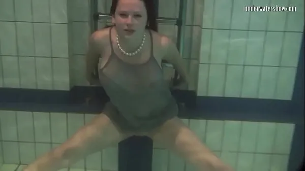 Big Katya Okuneva bouncing tits in a dress warm Tube