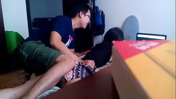 Stort Vietnamese BF's hidden cam for nothing varmt rør