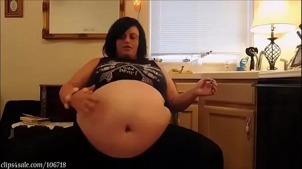 Big HUGE bloated belly warm Tube