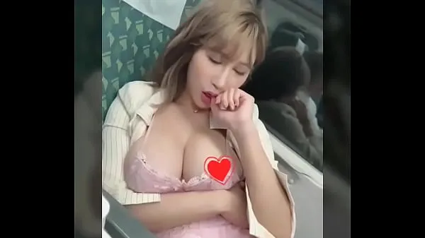 Stort 辛尤里 yui xin Taiwan model showed tits varmt rör