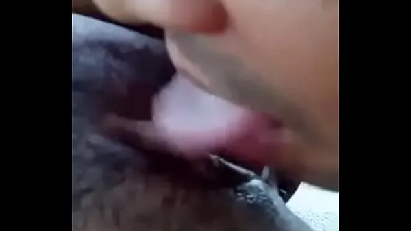 Stort Pussy licking varmt rør