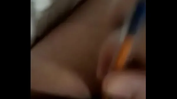 Big friend sticking pen up her ass warm Tube