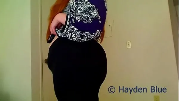 Big BBW Hayden Blue Striptease Ass And Belly Play warm Tube